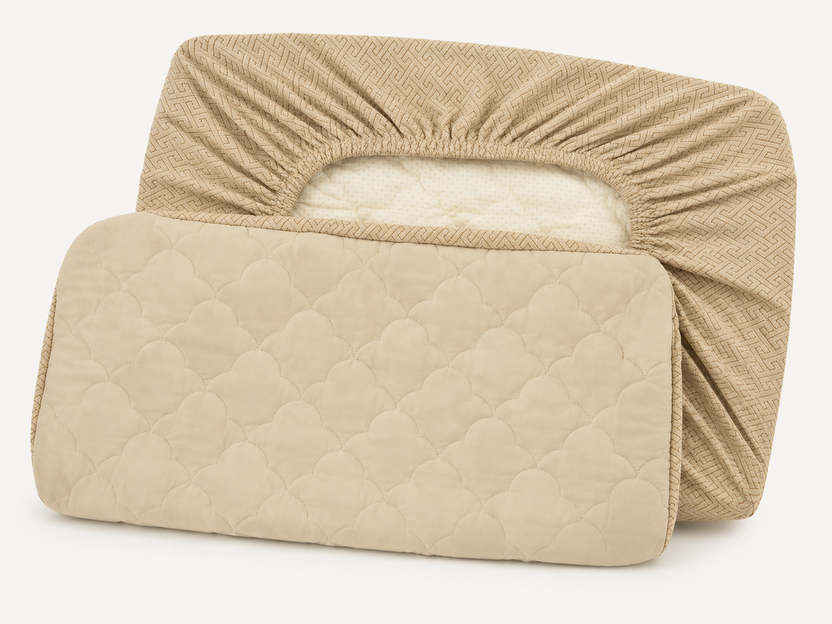 Beige DogAlign replacement dog bed cover